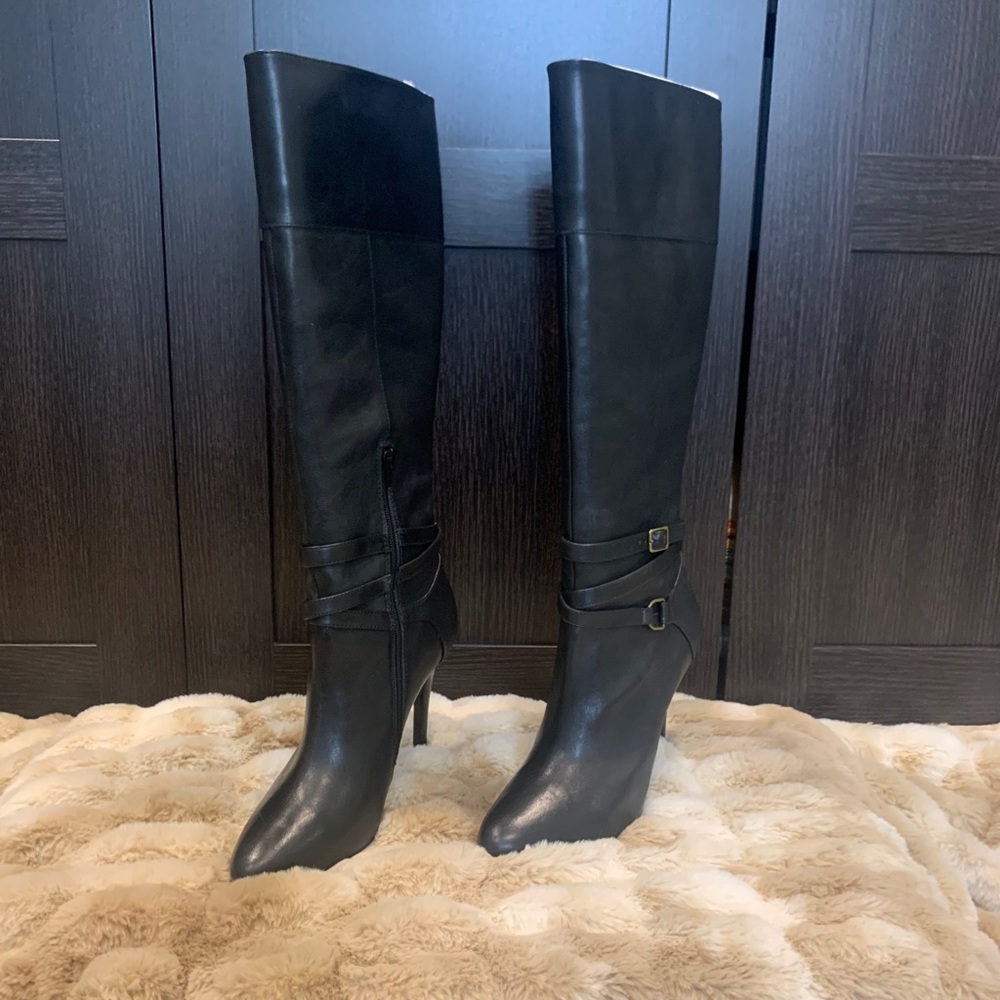 Ralph Lauren Genuine Leather tall boots.